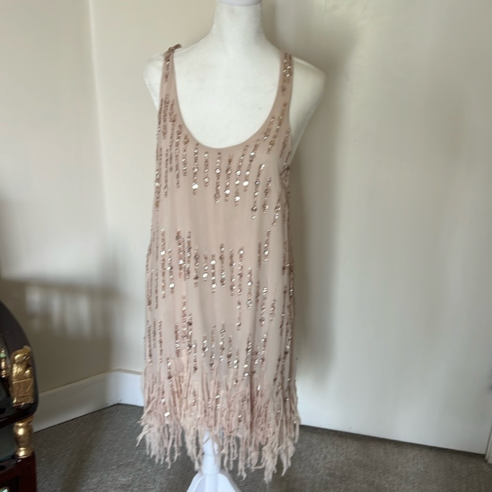 Really fun short embellished size L sundress
